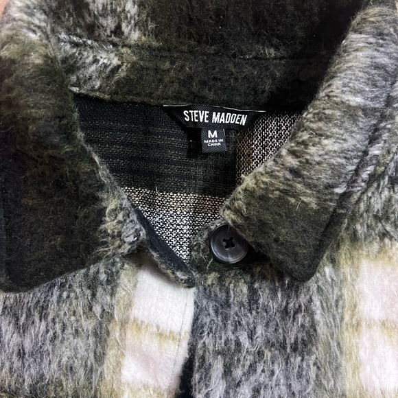 Plaid Long Coat - Picture 4 of 5